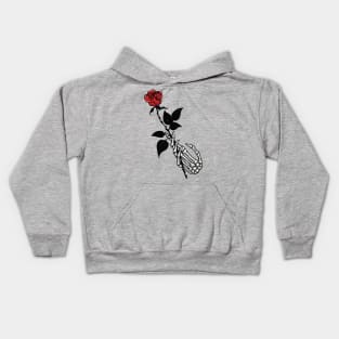 In my lonely garden a rose has bloomed🥀 Kids Hoodie